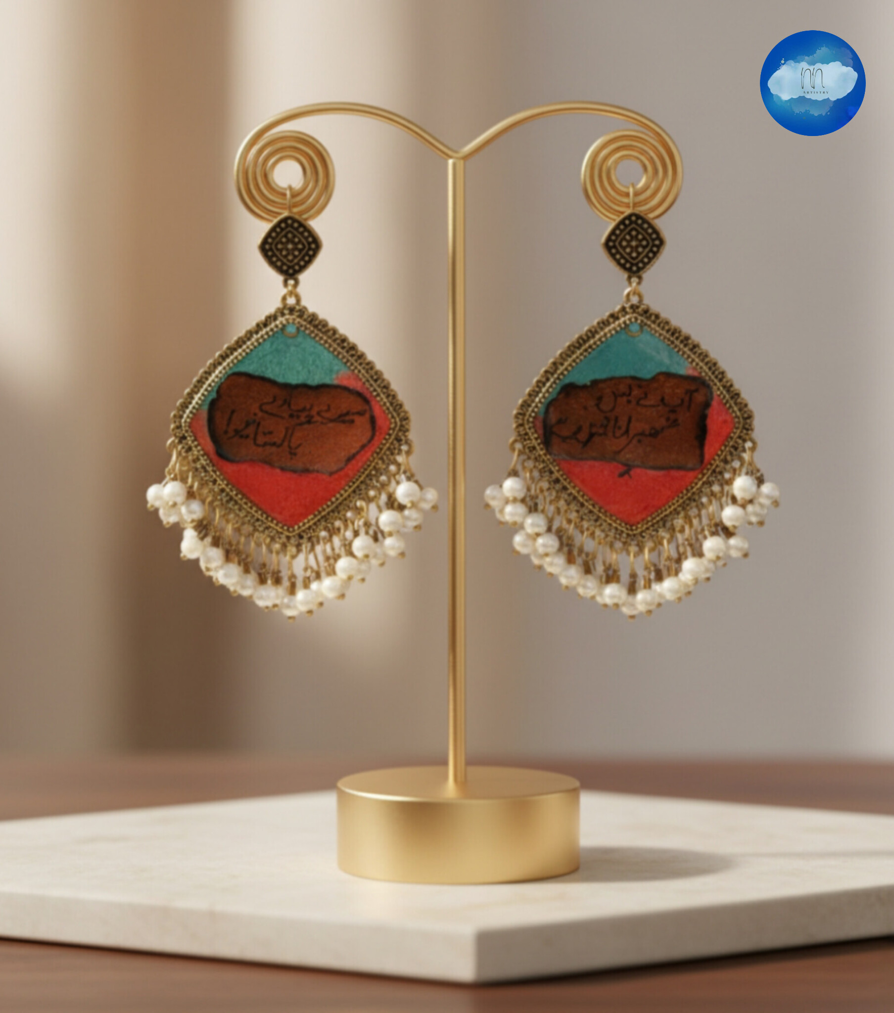 Resin IK Customized Jhumky